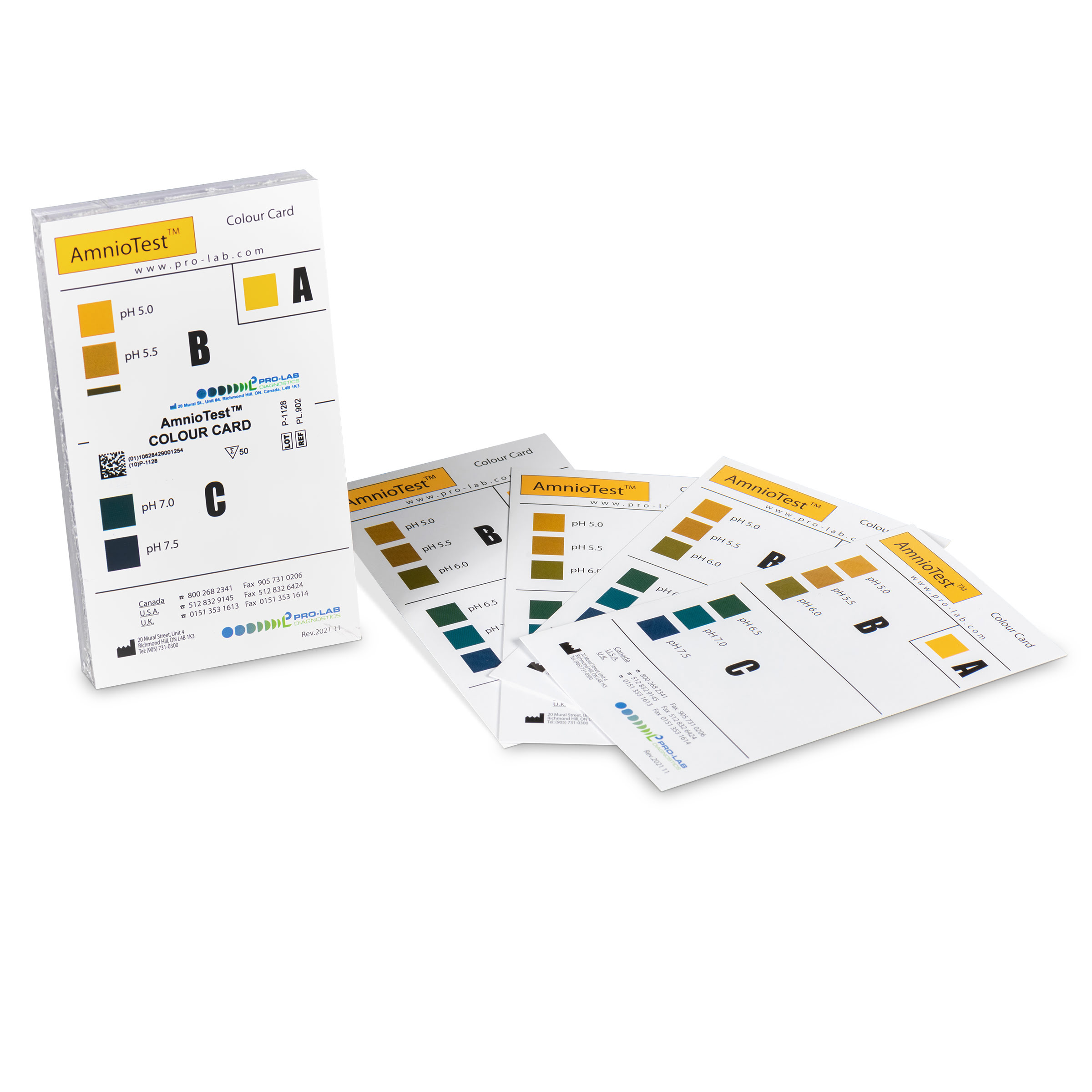 AmnioTest™ Color Interpretation Cards PL.902