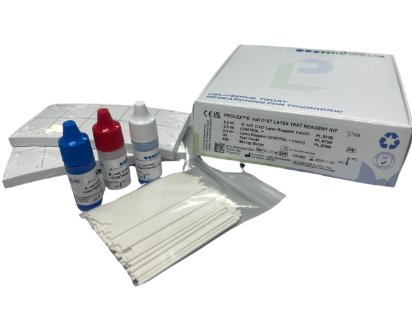 Prolex™ PL.070B E. coli O157 Latex Test Kit — 50 tests